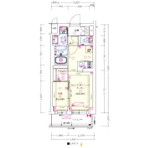 ソルテラス京都東寺HOMAREの間取り図