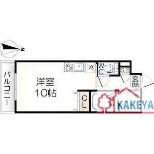 パストラル高美の間取り図