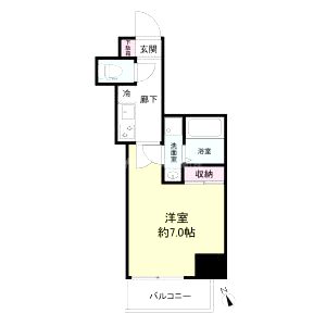 セレニテ兵庫エクラの間取り図