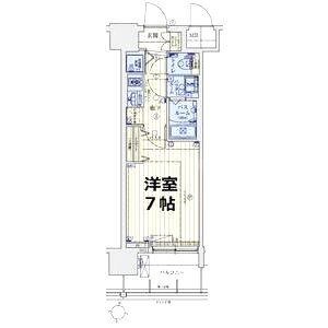 スワンズシティ梅田シエロの間取り図