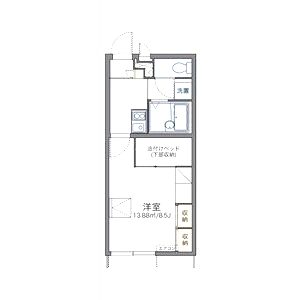 レオパレスジョルディン 天橋立の間取り図
