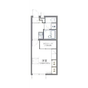 レオパレスジョルディン 天橋立の間取り図