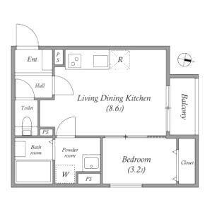 REGIES姫里の間取り図