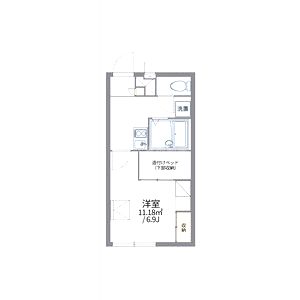 レオパレス大宅の間取り図