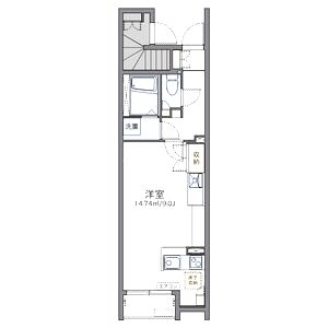 レオネクストポムールIIの間取り図