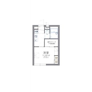 レオパレス佐藤マンションの間取り図