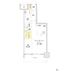リビオメゾン新大阪の間取り図