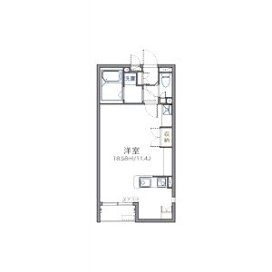 レオネクストたちばなの間取り図