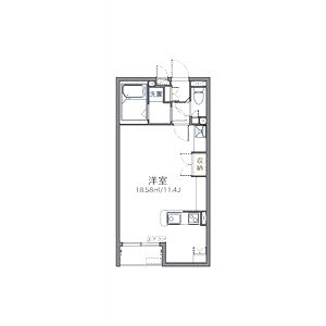 レオネクストたちばなの間取り図