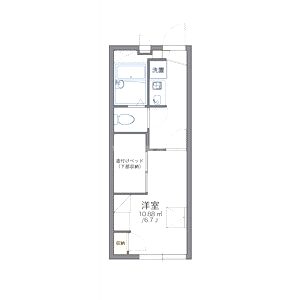 レオパレスQUERCUSの間取り図