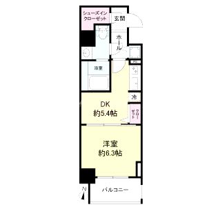 モンリベルテ箕面の間取り図