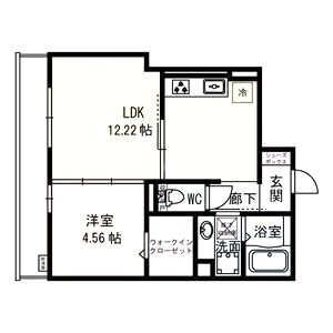 サウスメゾンサフィニアの間取り図