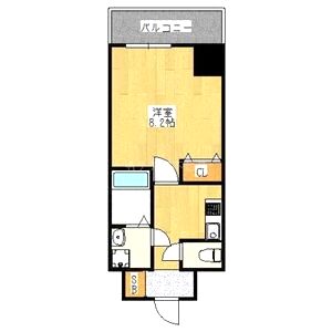 ASTIA西中島IIの間取り図