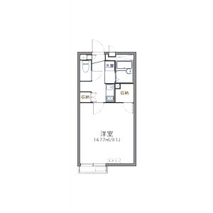 レオネクストフラッツリリーの間取り図