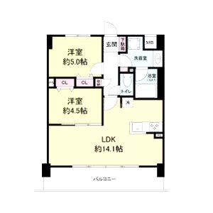 ブランシエスタ山科大塚の間取り図