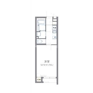 クレイノ吉見ノ里IIの間取り図