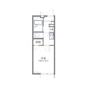 レオパレス東寺の間取り図