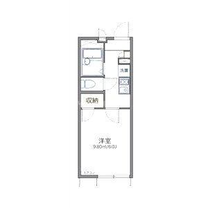 レオパレス東寺の間取り図