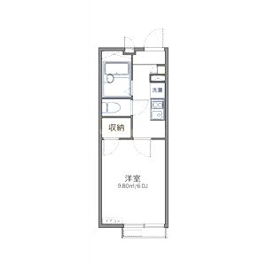 レオパレス東寺の間取り図