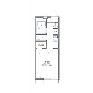 レオパレス東寺の間取り図