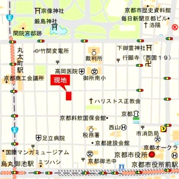 パークホームズ堺町御門の外観3枚目