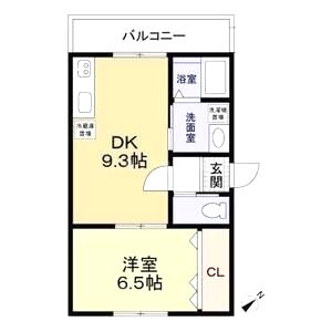 セントポーリア梅園の間取り図