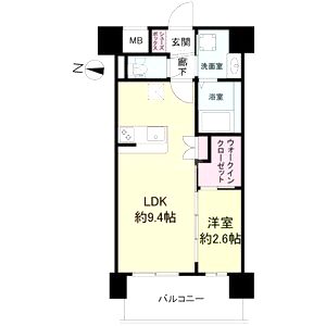 セレニテ東三国ミラクの間取り図