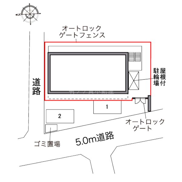 レオパレスMOTOHAMAの室内写真1枚目