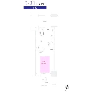 エスリード長堀タワーの間取り図