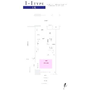 エスリード長堀タワーの間取り図