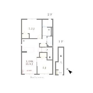 Shore Birdの間取り図