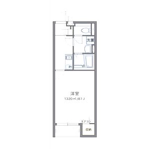クレイノミューズIIの間取り図