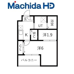 大浜北町シーエム・シスの間取り図
