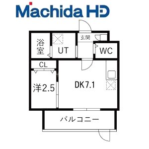 大浜北町シーエム・シスの間取り図
