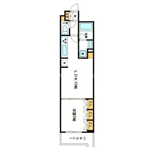 サンマイン北浜の間取り図