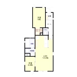 フォレストメゾン高瀬町の間取り図
