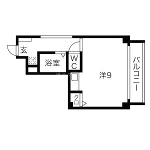 カーサ醒ヶ井の間取り図