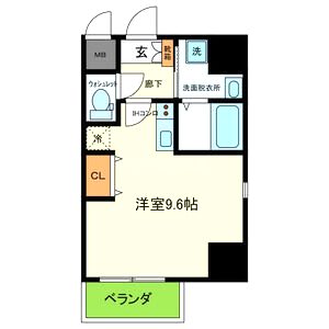 ONLYONE川西小戸の間取り図