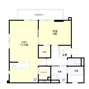 アーディフハウス吉田の間取り図