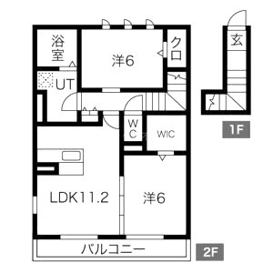 ヴェール夙川公園の間取り図