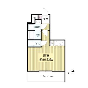 ArtizA西長堀の間取り図
