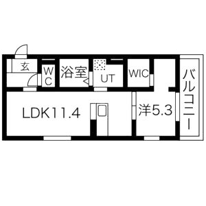 アイル京都山科の間取り図