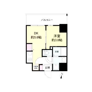 リヴェント福島野田の間取り図