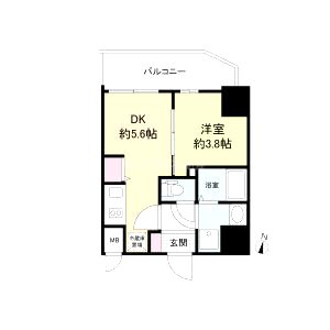 リヴェント福島野田の間取り図