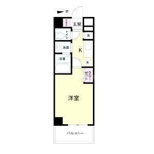 パークフラッツ緑地公園の間取り図