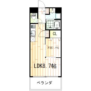 オリエンテム宿院南の間取り図