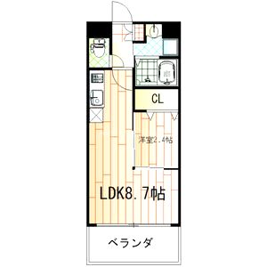 オリエンテム宿院南の間取り図