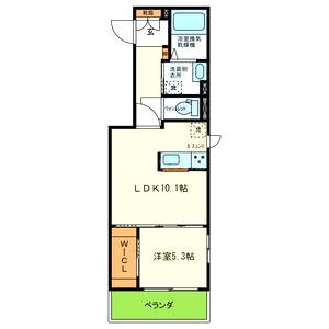 ポルト甲子園の間取り図