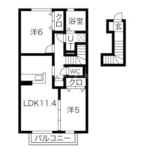 シャトー・ムートンの間取り図