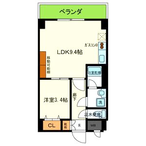 メゾン ド リベルテの間取り図